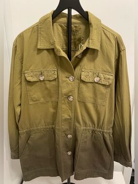 NWT Olive Green Women's Utility Jacket